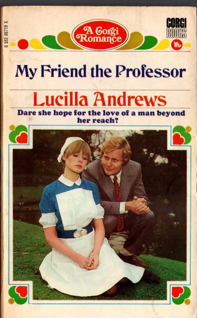 Lucilla Andrews  MY FRIEND THE PROFESSOR front book cover image