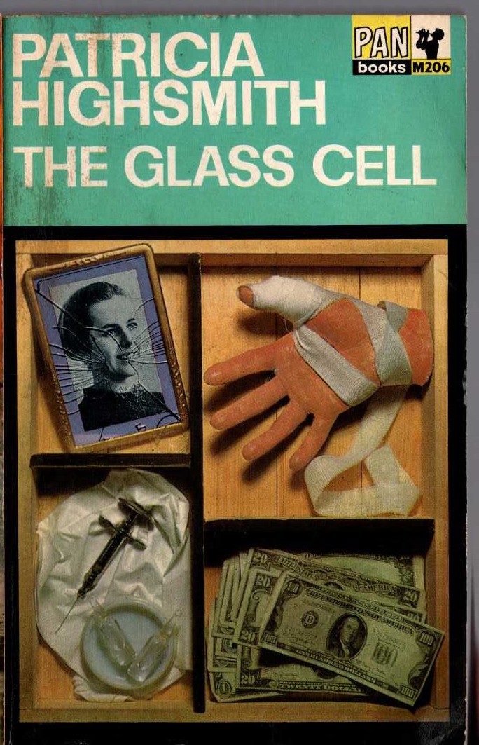 Patricia Highsmith  THE GLASS CELL front book cover image