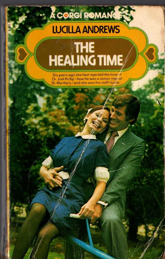 Lucilla Andrews  THE HEALING TIME front book cover image