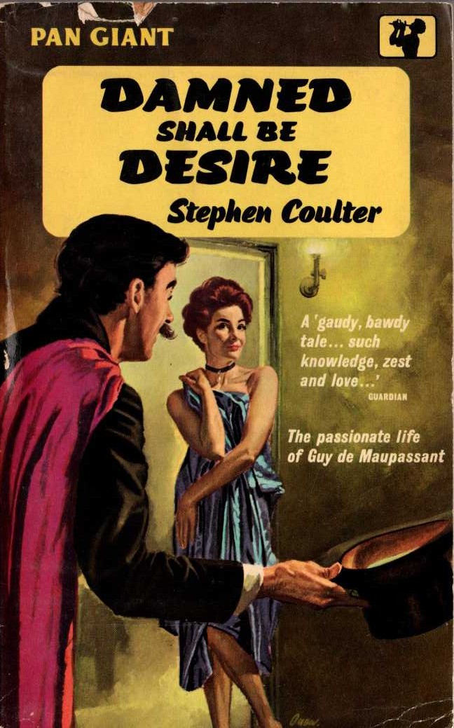Stephen Coulter  DAMNED SHALL BE DESIRE front book cover image