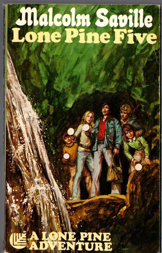 Malcolm Saville  LONE PINE FIVE front book cover image