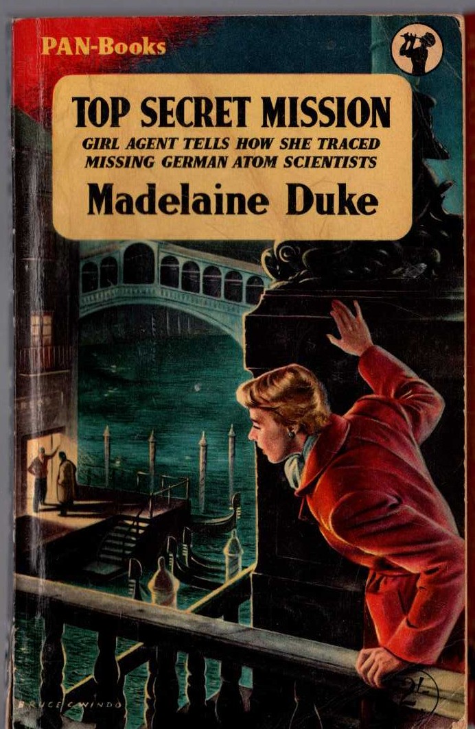 Madelaine Duke  TOP SECRET MISSION front book cover image