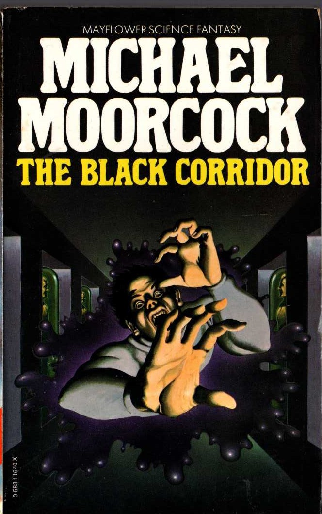 Michael Moorcock  THE BLACK CORRIDOR front book cover image