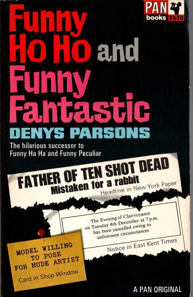 Denys Parsons  FUNNY HO HO and FUNNY FANTASTIC front book cover image