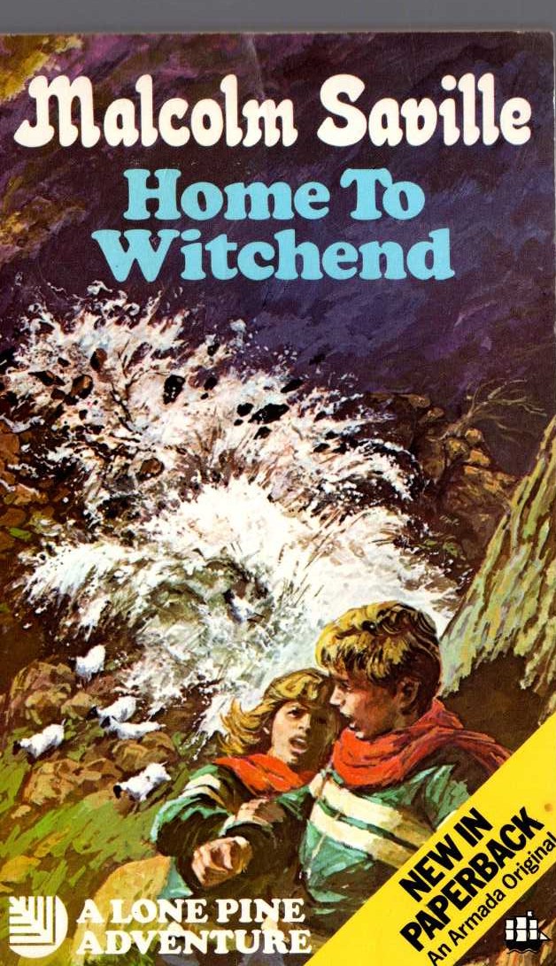 Malcolm Saville  HOME TO WITCHEND front book cover image