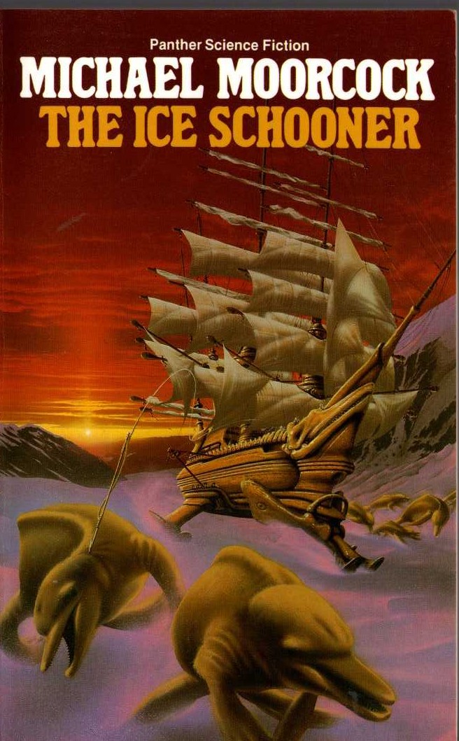 Michael Moorcock  THE ICE SCHOONER front book cover image