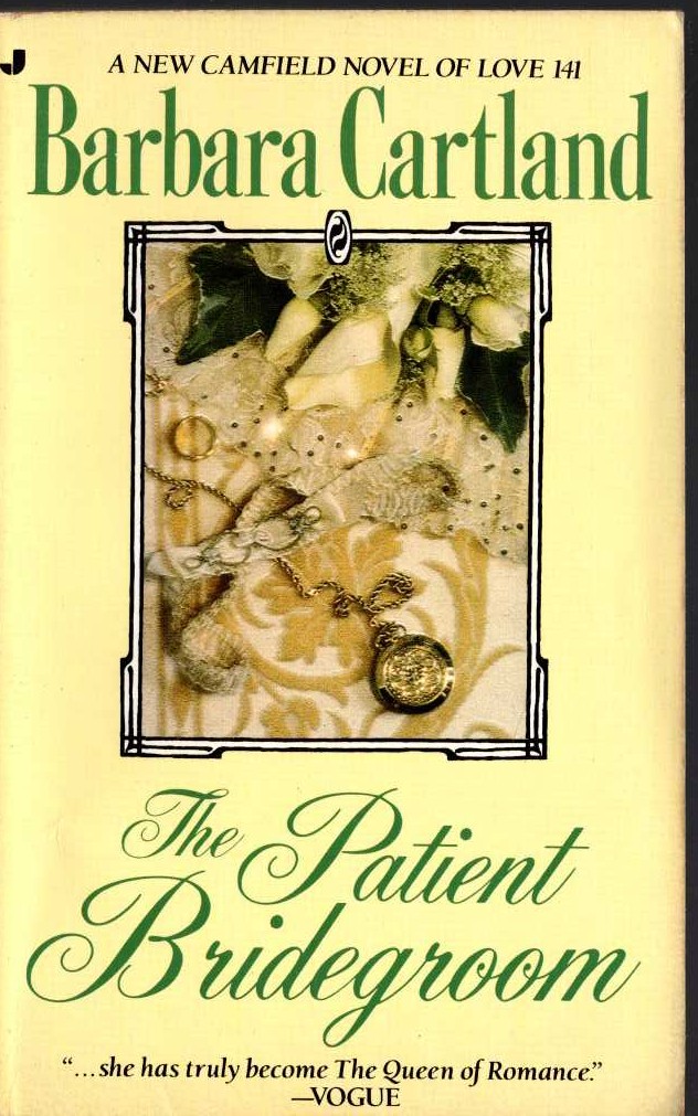 Barbara Cartland  THE PATIENT BRIDEGROOM front book cover image