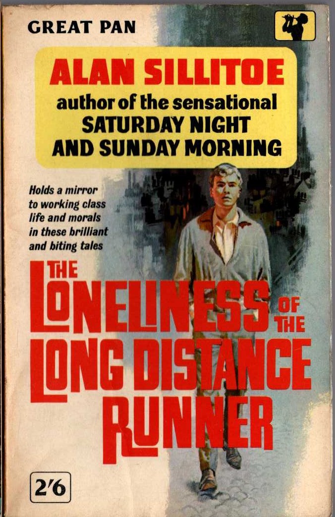 Alan Sillitoe  THE LONELINESS OF THE LONG DISTANCE RUNNER front book cover image