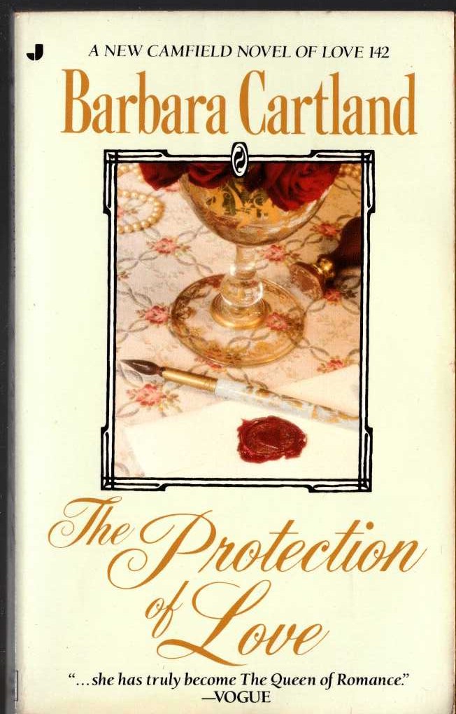 Barbara Cartland  THE PROTECTION OF LOVE front book cover image