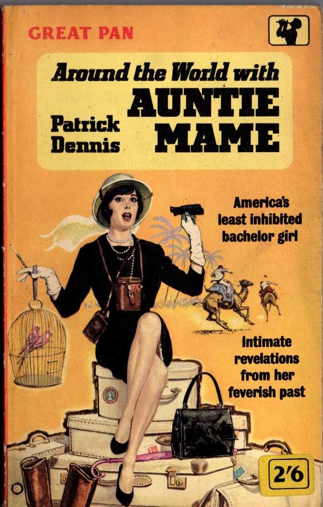 Patrick Dennis  AROUND THE WORLD WITH AUNTIE MAME front book cover image