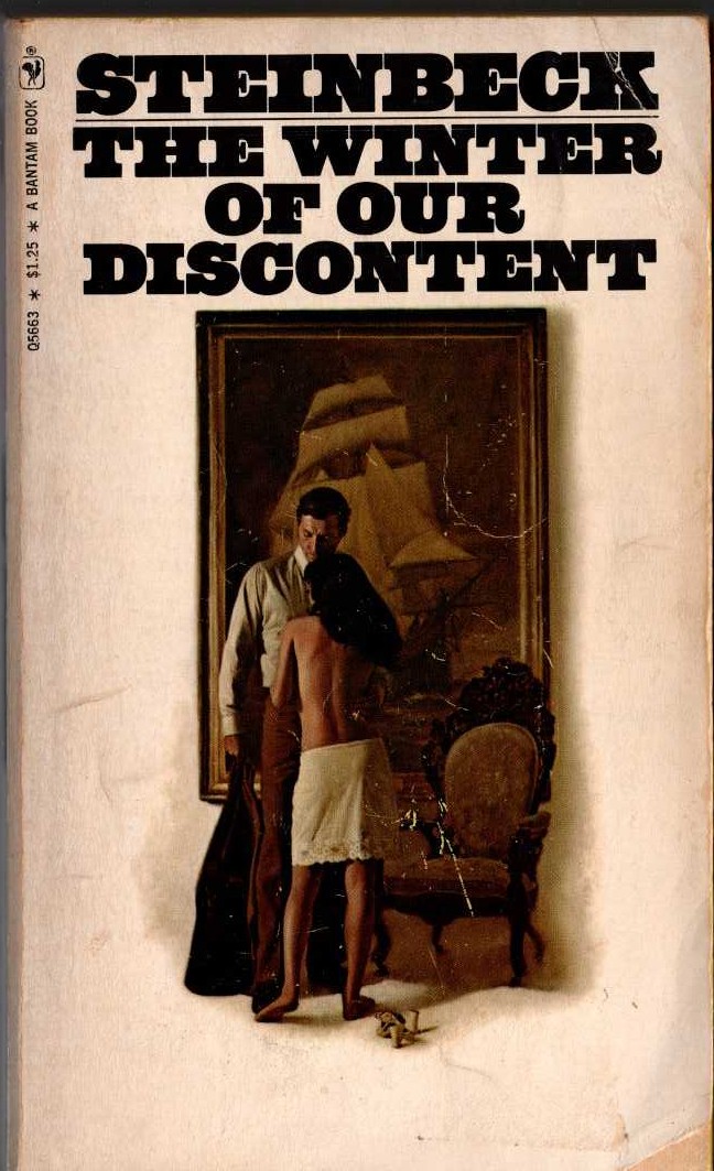 John Steinbeck  THE WINTER OF OUR DISCONTENT front book cover image