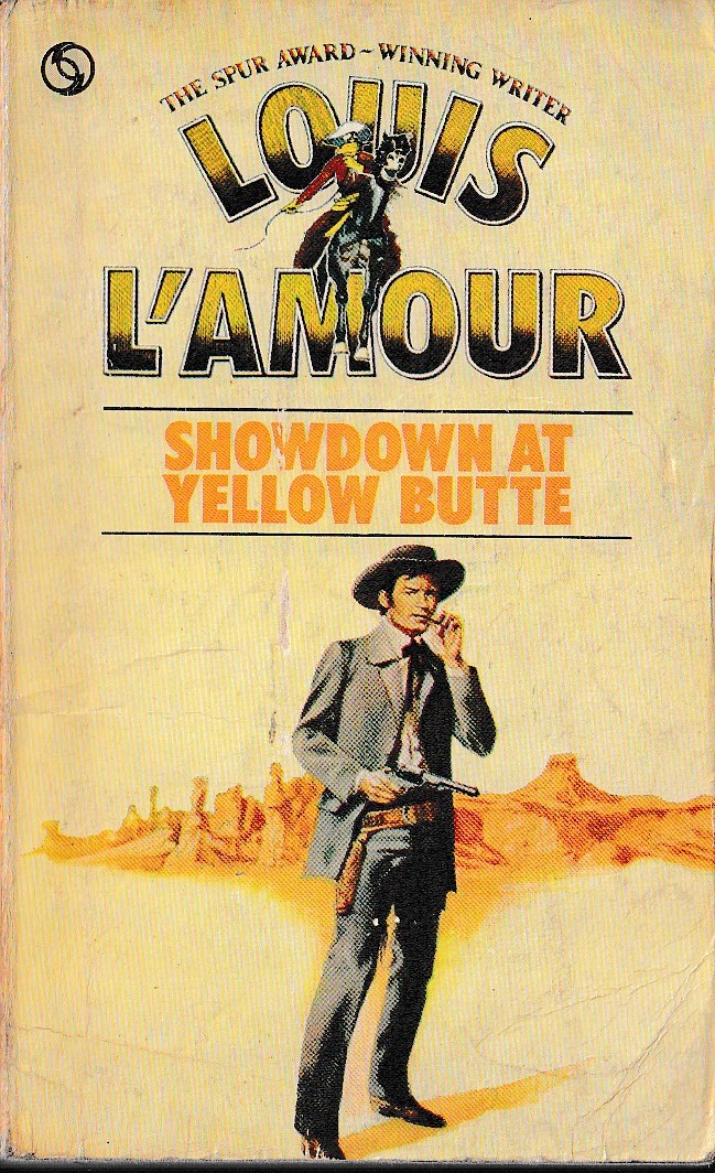 Louis L'Amour  SHOWDOWN AT YELLOW BUTTE front book cover image