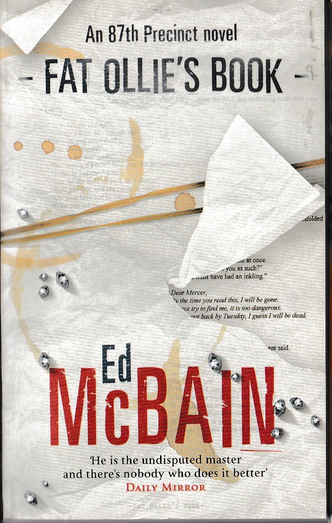 Ed McBain  FAT OLLIE'S BOOK front book cover image