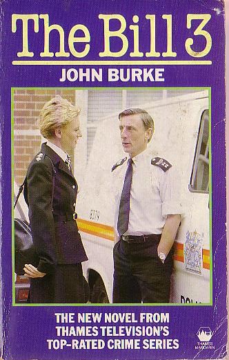 John Burke  THE BILL #3 front book cover image