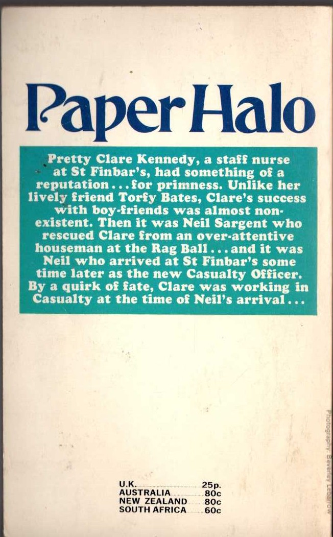 Kate Norway  PAPER HALO magnified rear book cover image