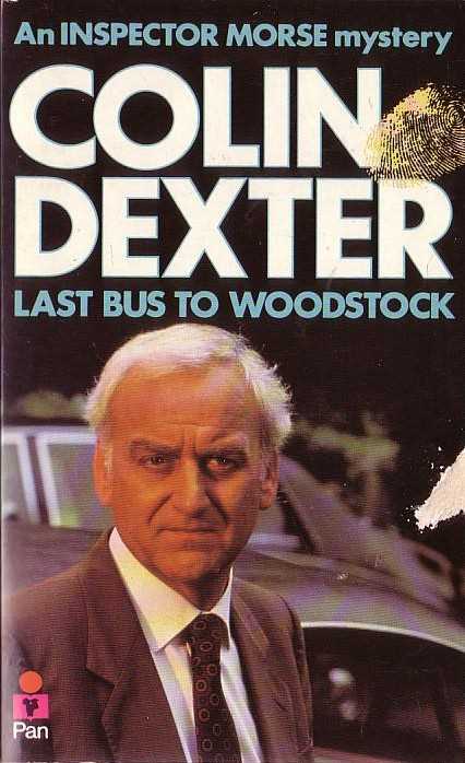 Colin Dexter  LAST BUS TO WOODSTOCK (John Thaw) front book cover image