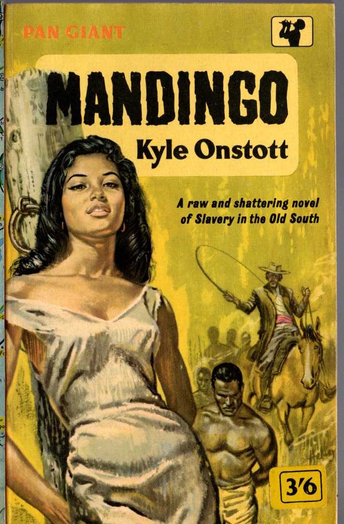 Kyle Onstott  MANDINGO front book cover image