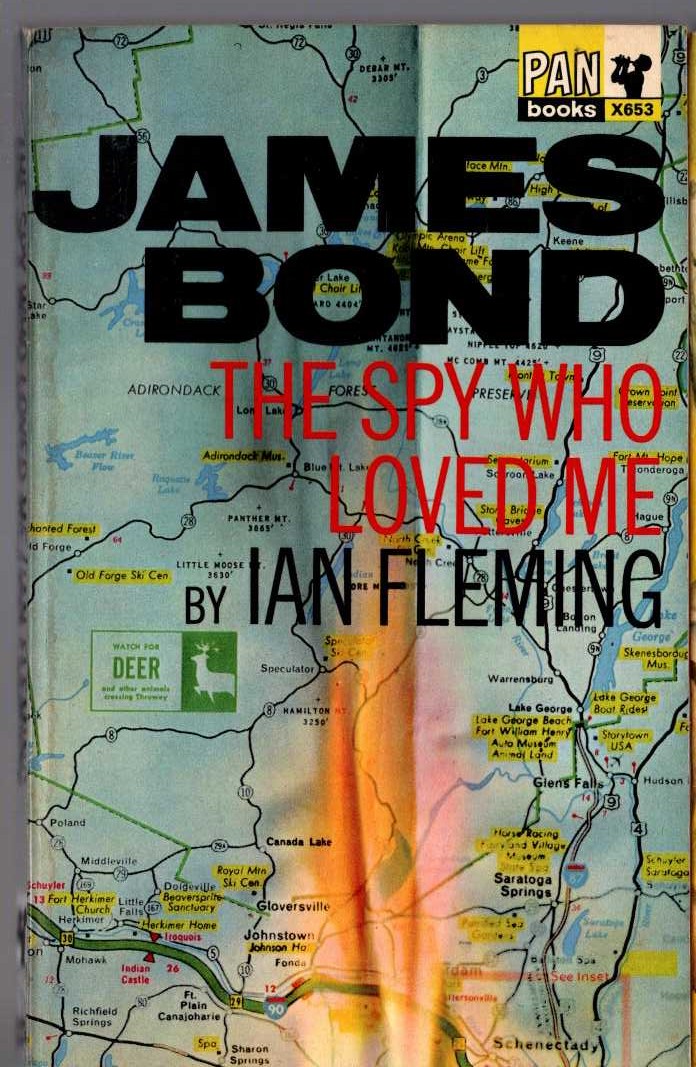 Ian Fleming  THE SPY WHO LOVED ME front book cover image