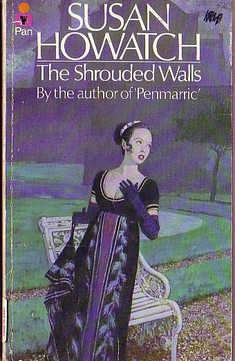 Susan Howatch  THE SHROUDED WALLS front book cover image