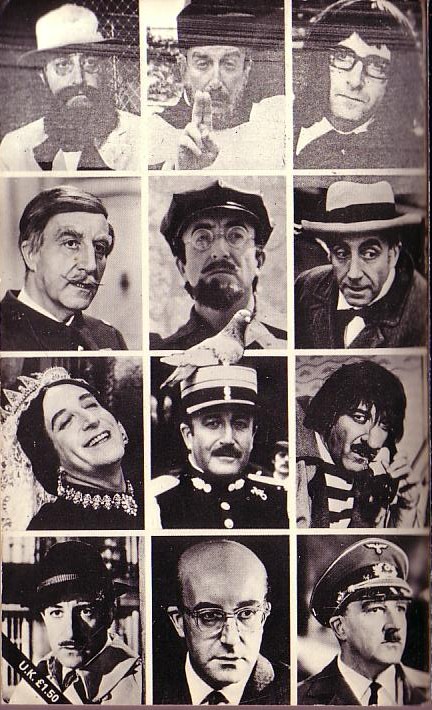 (Evans, Peter) THE MASK BEHIND THE MASK. PETER SELLERS magnified rear book cover image