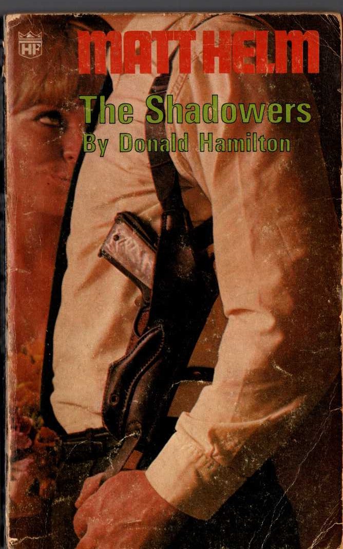 Donald Hamilton  THE SHADOWERS front book cover image