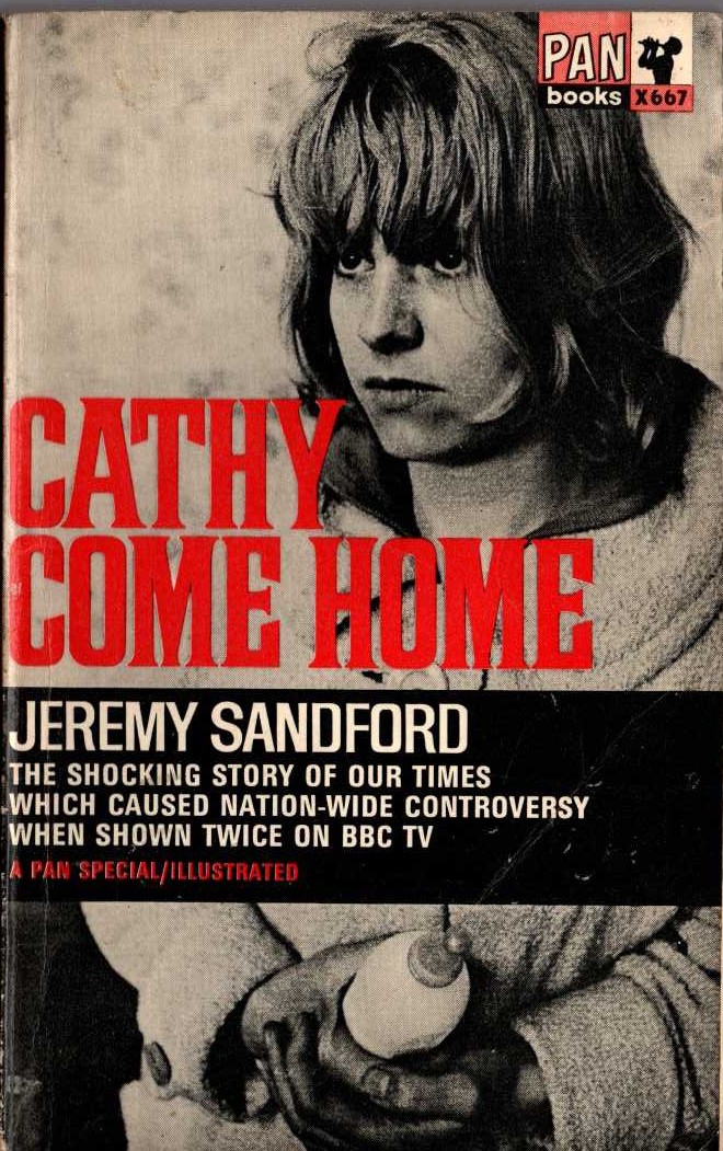 Jeremy Sandford  CATHY COME HOME front book cover image