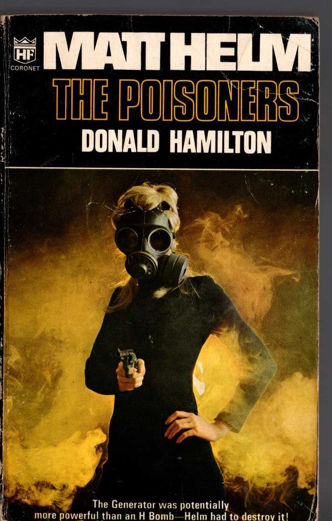 Donald Hamilton  THE POISONERS front book cover image