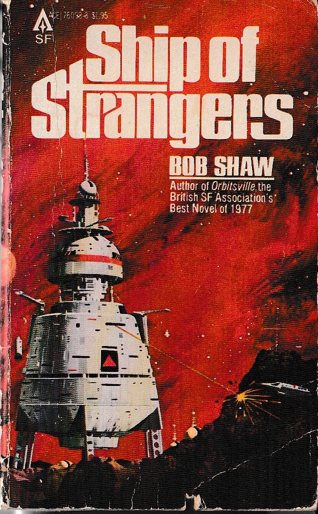 Bob Shaw  SHIP OF STRANGERS front book cover image