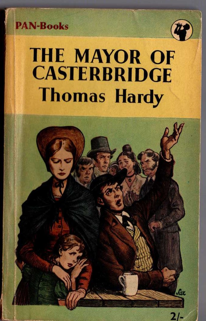 Thomas Hardy  THE MAYOR OF CASTERBRIDGE front book cover image