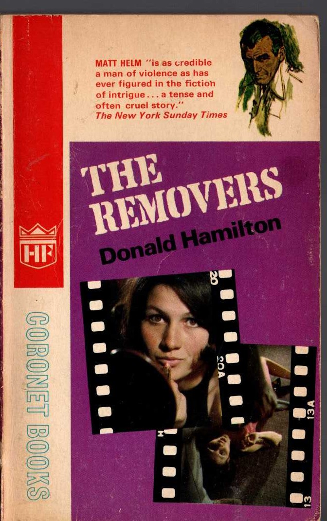 Donald Hamilton  THE REMOVERS front book cover image
