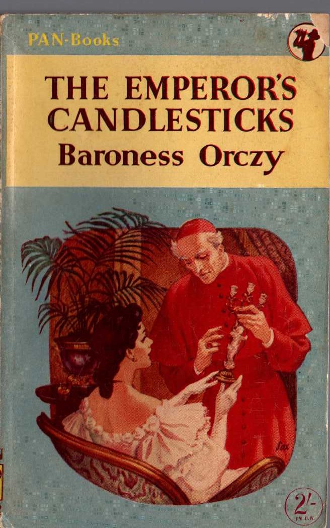 Baroness Orczy  THE EMPEROR'S CANDLESTICKS front book cover image