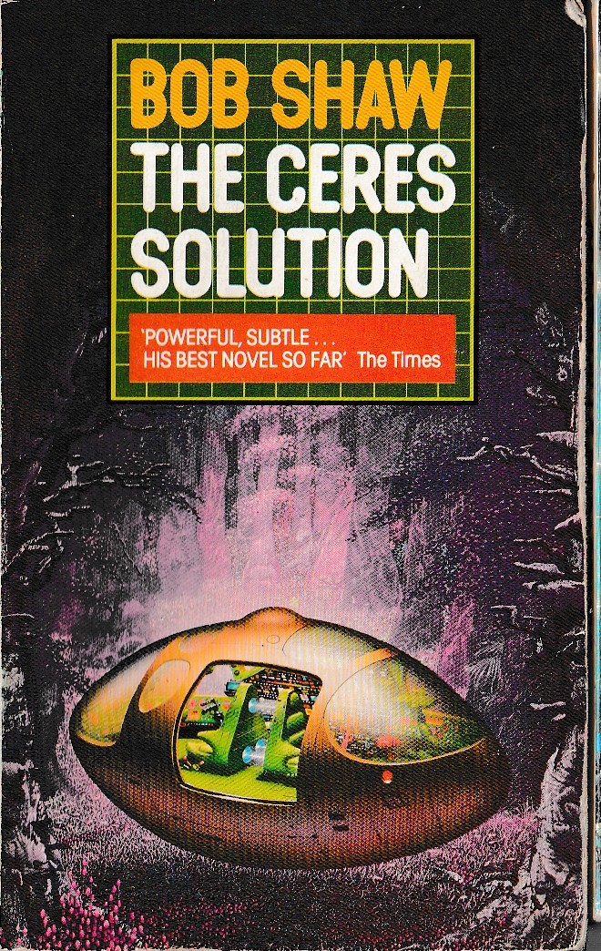 Bob Shaw  THE CERES SOLUTION front book cover image
