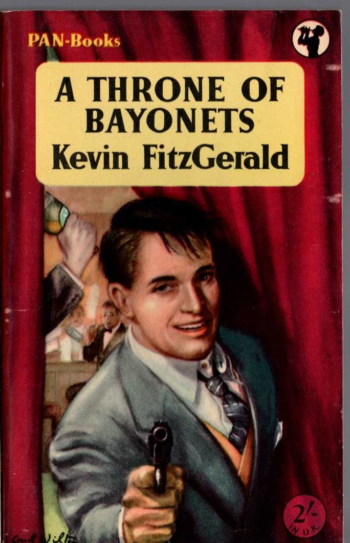 Kevin FitzGerlad  A THRONE OF BAYONETS front book cover image