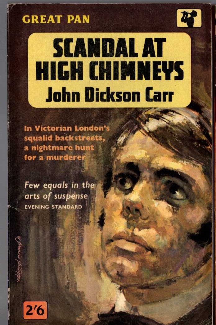 John Dickson Carr  SCANDAL AT HIGH CHIMNEYS front book cover image