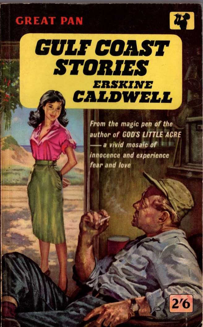 Erskine Caldwell  GULF COAST STORIES front book cover image