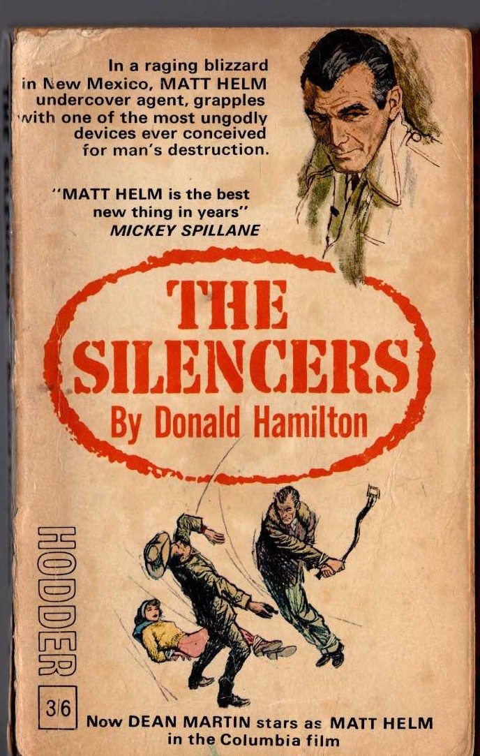 Donald Hamilton  THE SILENCERS front book cover image