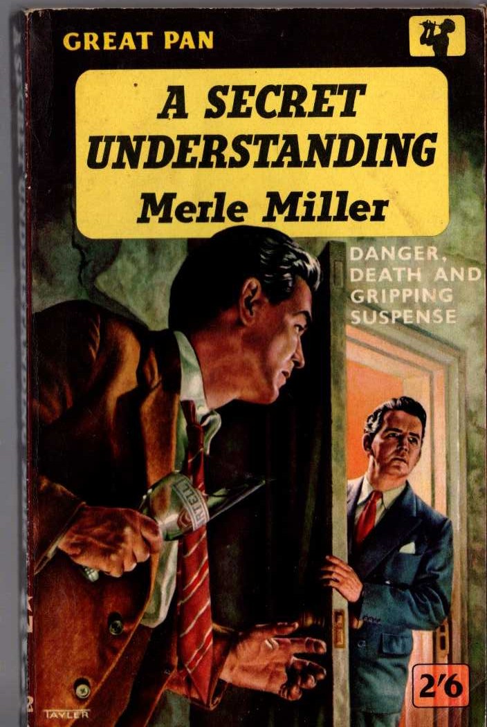 Merle Miller  A SECRET UNDERSTANDING front book cover image