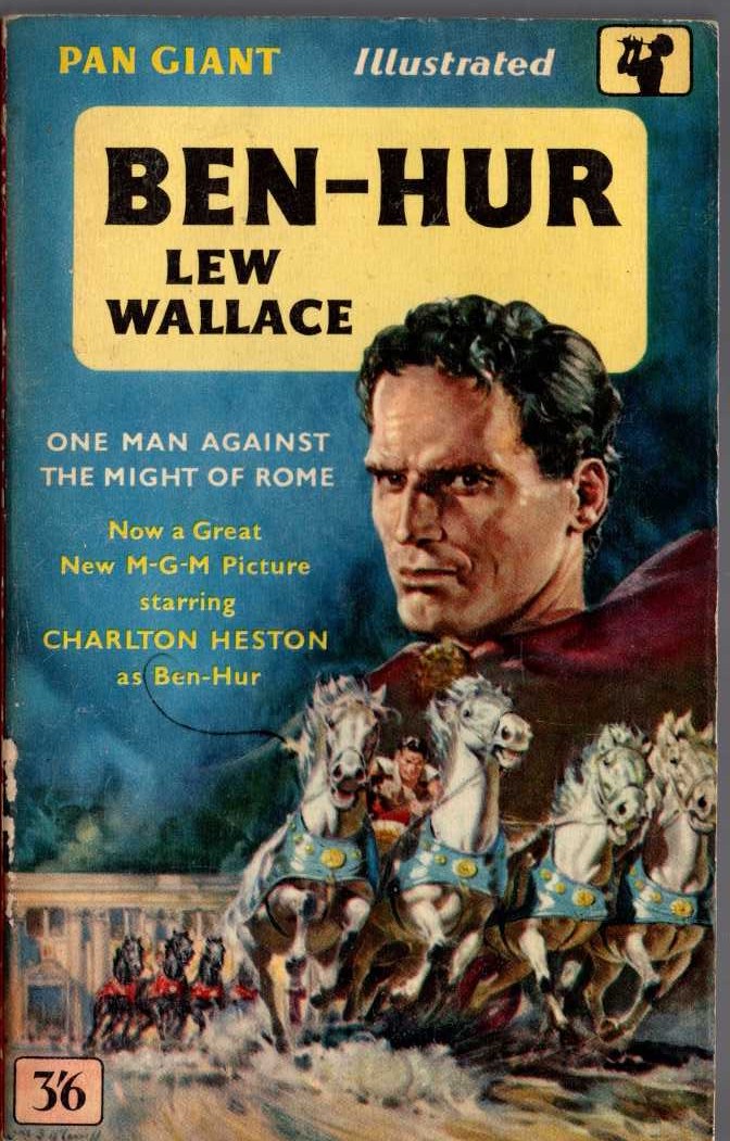 Lew Wallace  BEN-HUR front book cover image