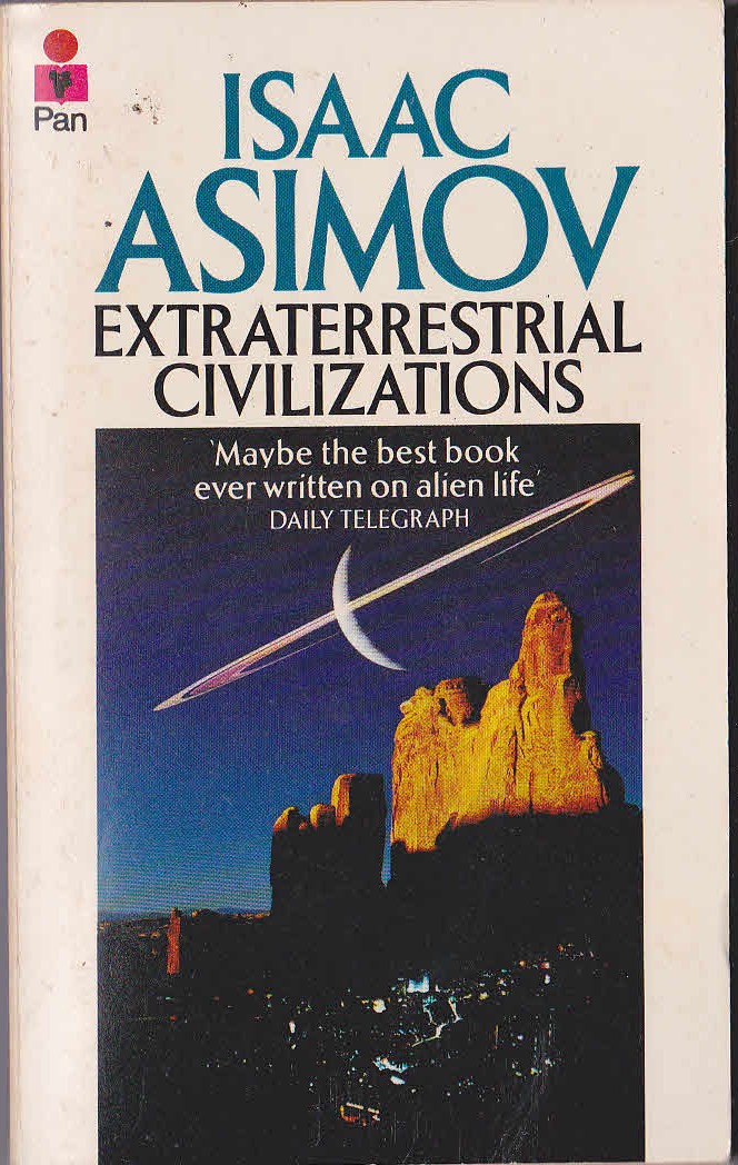 Isaac Asimov (Non-fiction) EXTRATERRESTRIAL CIVILIZATIONS (Non-Fiction) front book cover image
