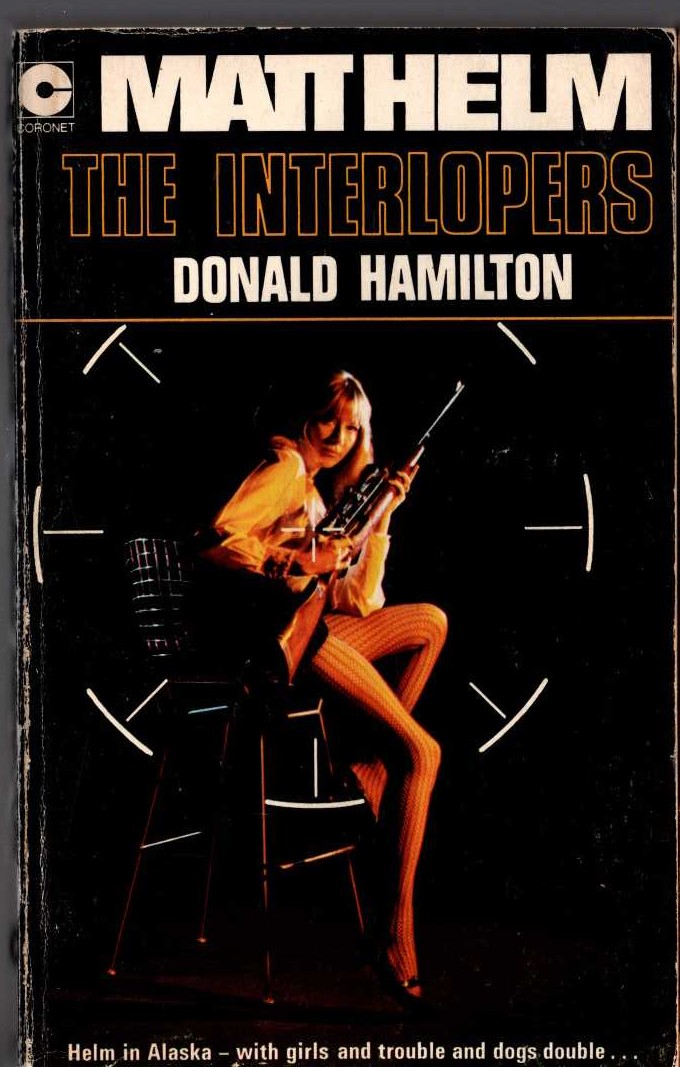Donald Hamilton  THE INTERLOPERS front book cover image