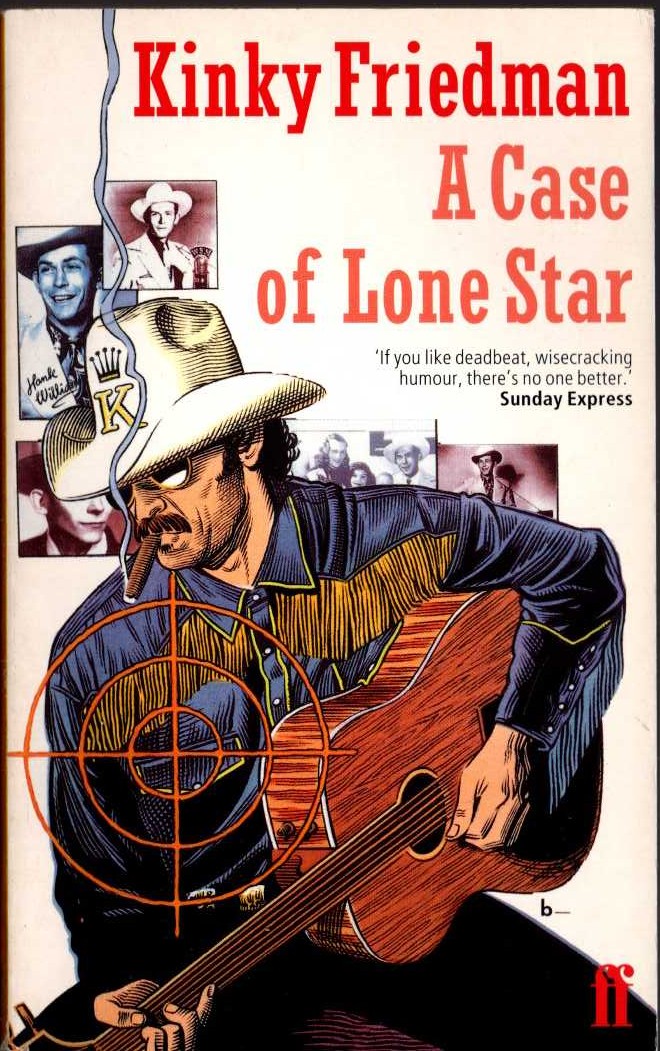 Kinky Friedman  A CASE OF LONE STAR front book cover image