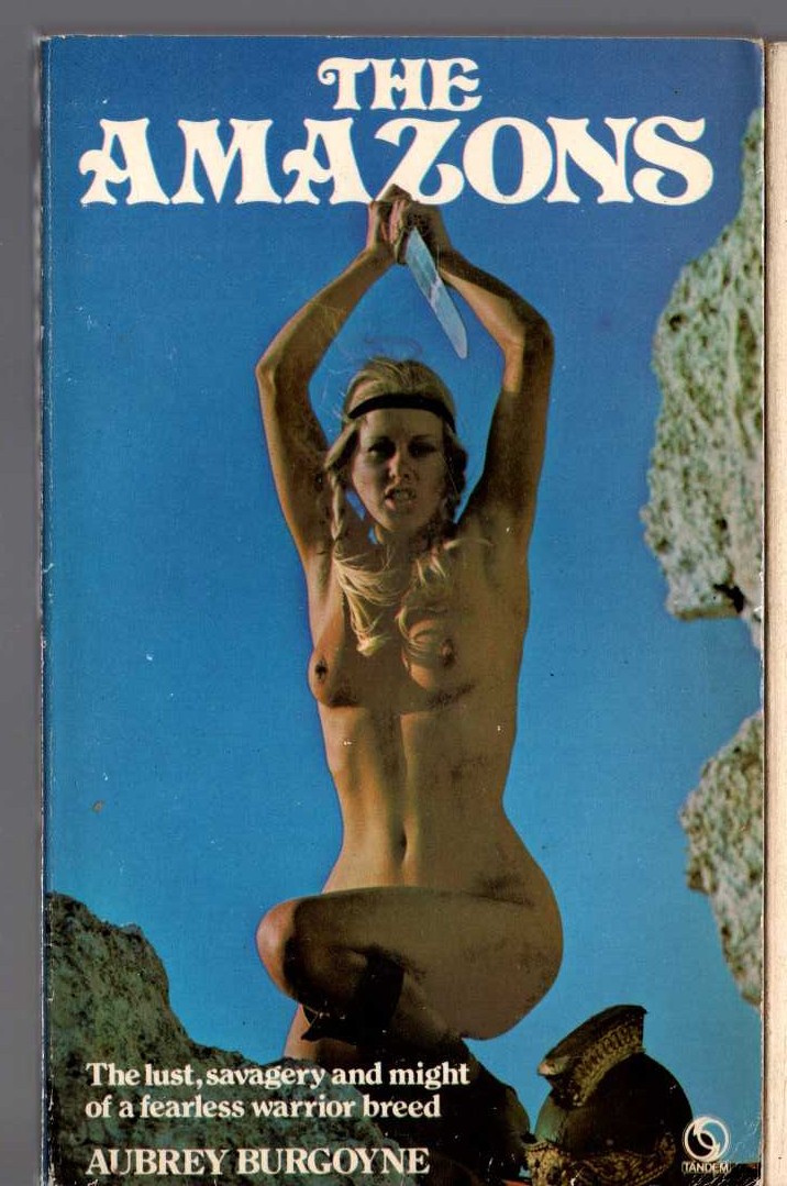 Aubrey Burgoyne  THE AMAZONS front book cover image