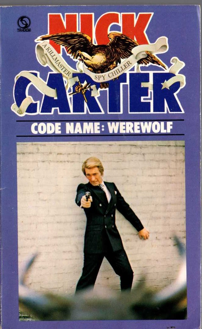 Nick Carter  CODE NAME: WEREWOLF front book cover image