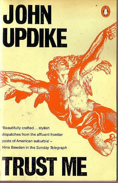 John Updike  TRUST ME front book cover image