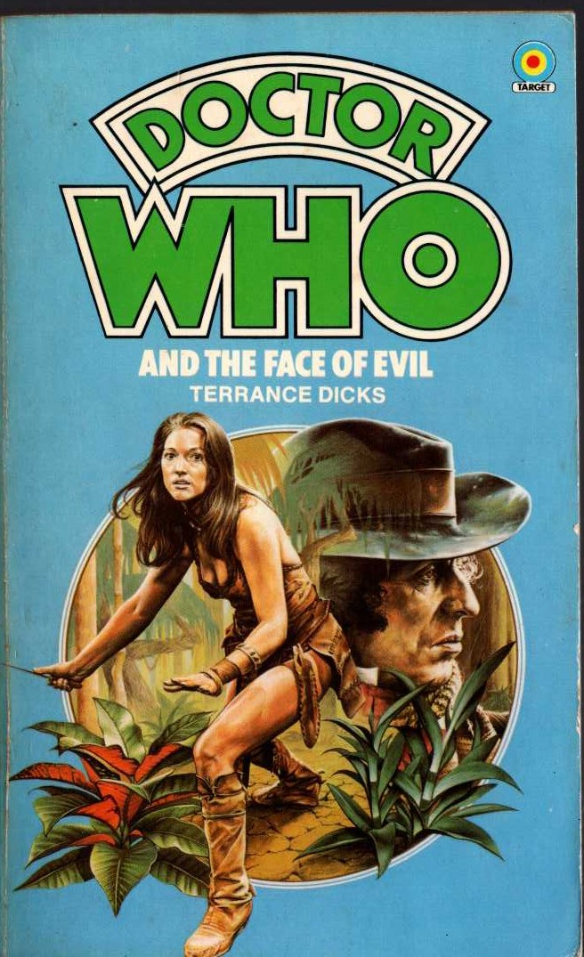 Terrance Dicks  DOCTOR WHO AND THE FACE OF EVIL front book cover image