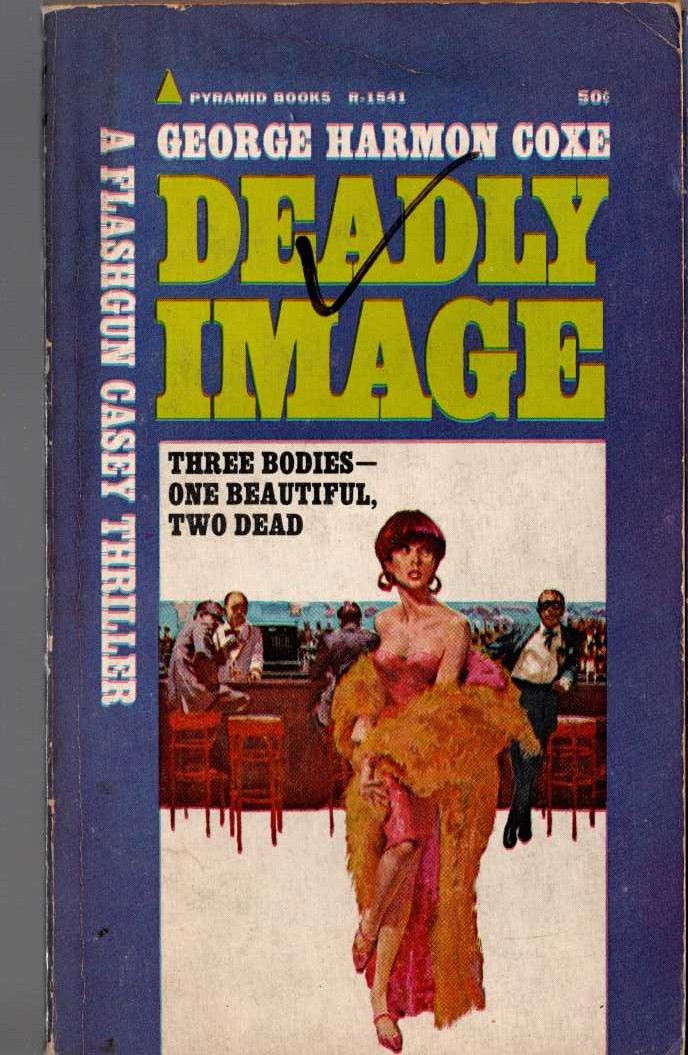 George Harmon Coxe  DEADLY IMAGE front book cover image