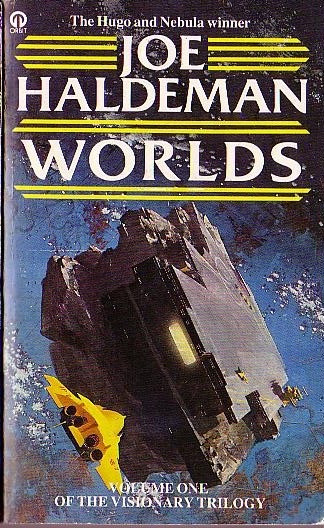 Joe Haldeman  WORLDS front book cover image