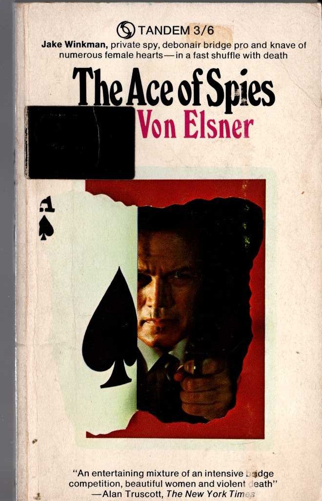 Don Von Elsner  THE ACE OF SPIES front book cover image