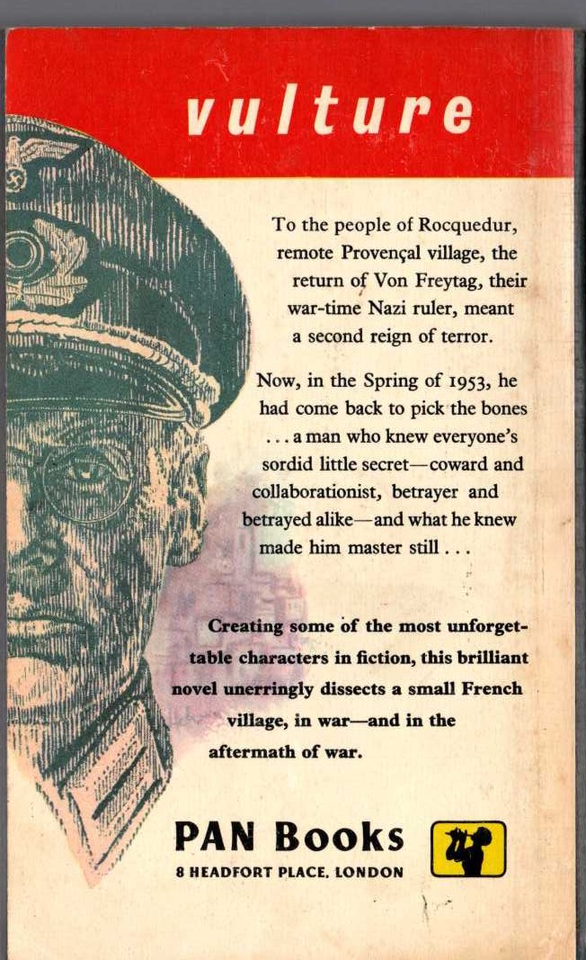 I.A.R. Wylie  THE UNDEFEATED magnified rear book cover image