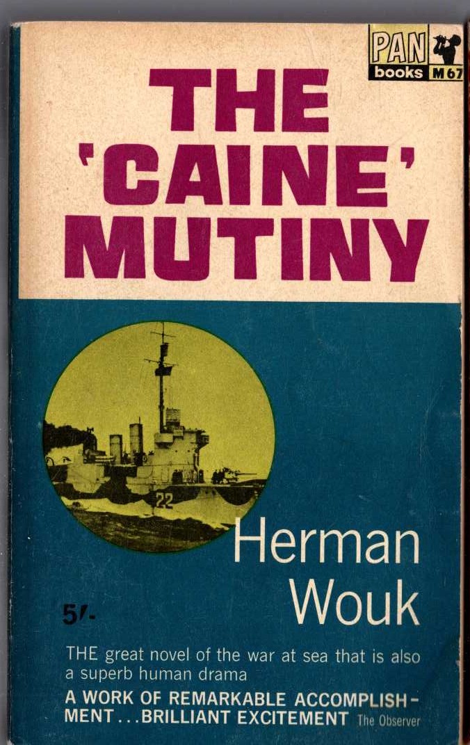 Herman Wouk  THE 'CAINE' MUTINY front book cover image